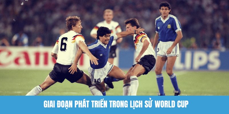 Giai đoạn phát triển trong lịch sử World Cup